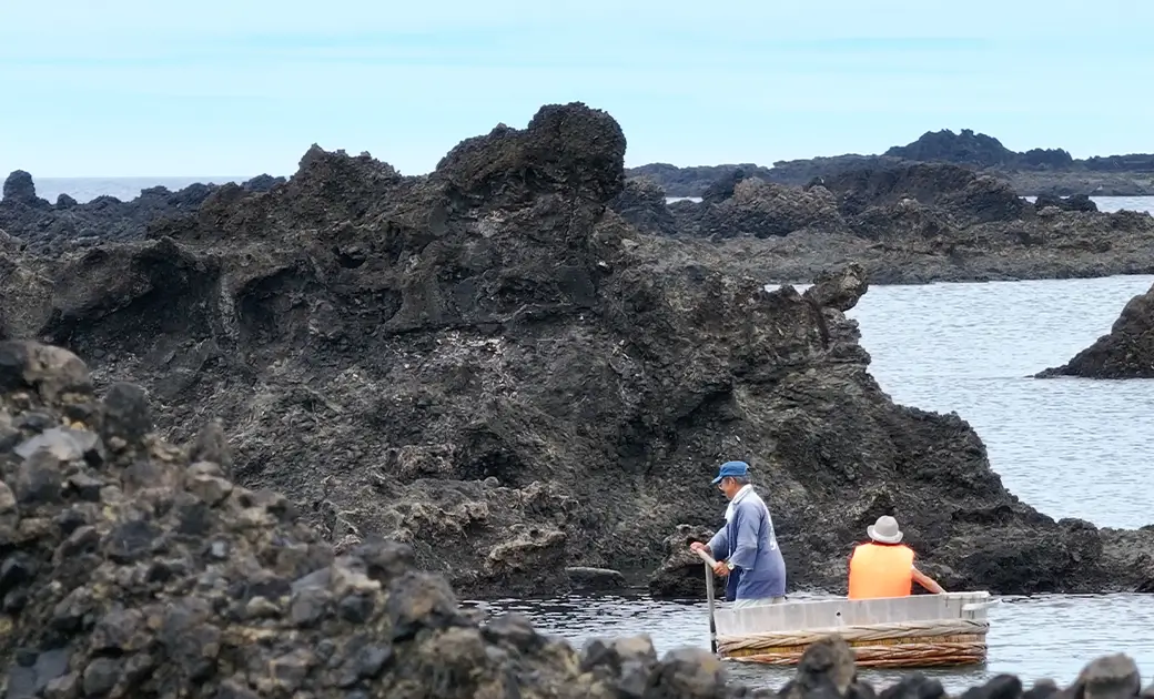 佐渡の地勢が生み出す水