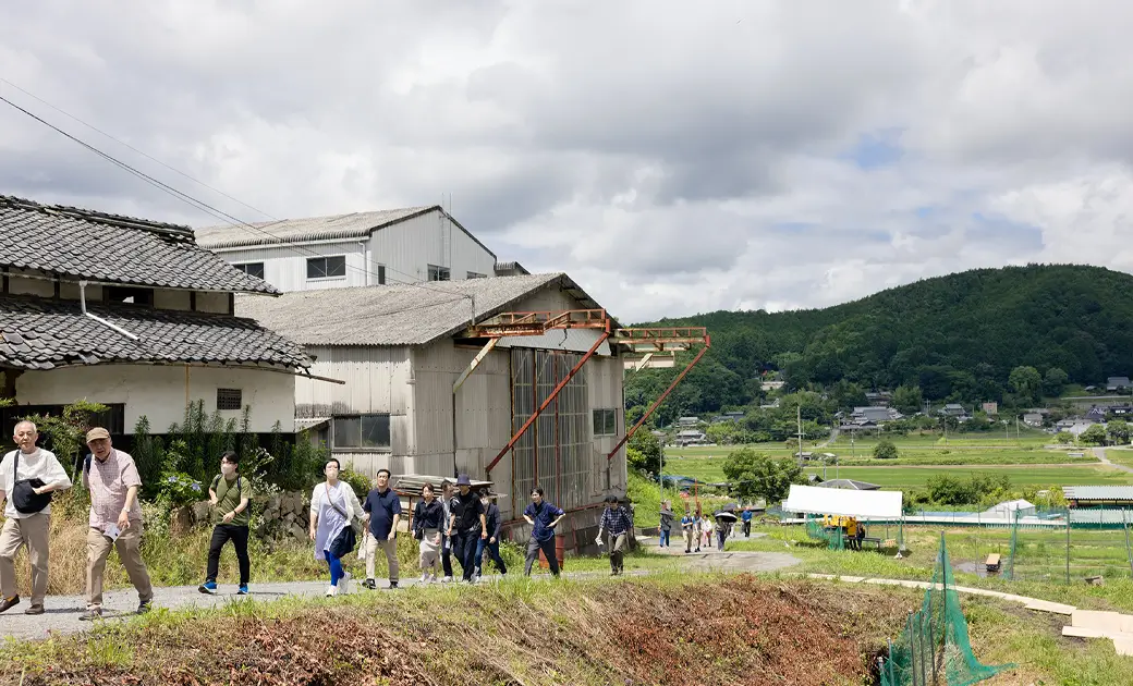 能勢町のイベント会場の様子1