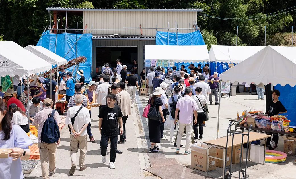 能勢町のイベント会場の様子3