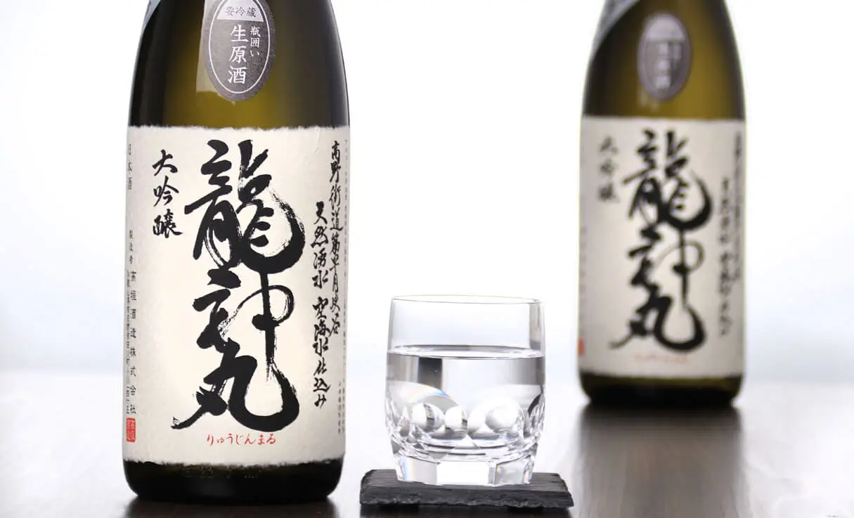 龍神丸 大吟醸 袋吊るし 生原酒 1.8L | 龍神丸（高垣酒造） | 酒専門店鍵や