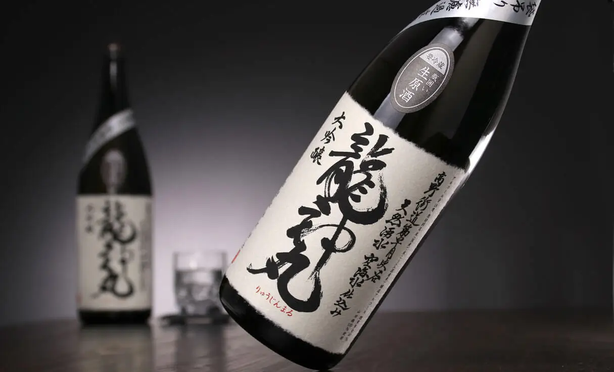 龍神丸 大吟醸 袋吊るし 生原酒 1.8L | 龍神丸（高垣酒造） | 酒専門店鍵や