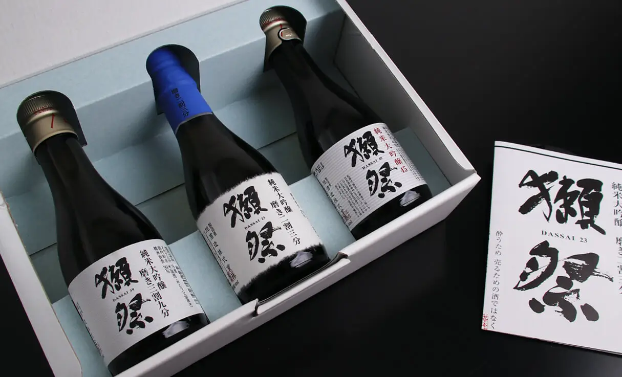 獺祭 ミニボトル 飲み比べ 3本セット | 獺祭（旭酒造） | 酒専門店鍵や