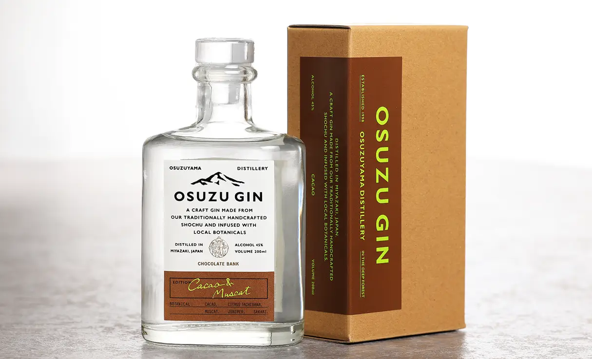 OSUZU GIN Cacao＆Muscat 200ml | スピリッツ・GIN | 酒専門店鍵や